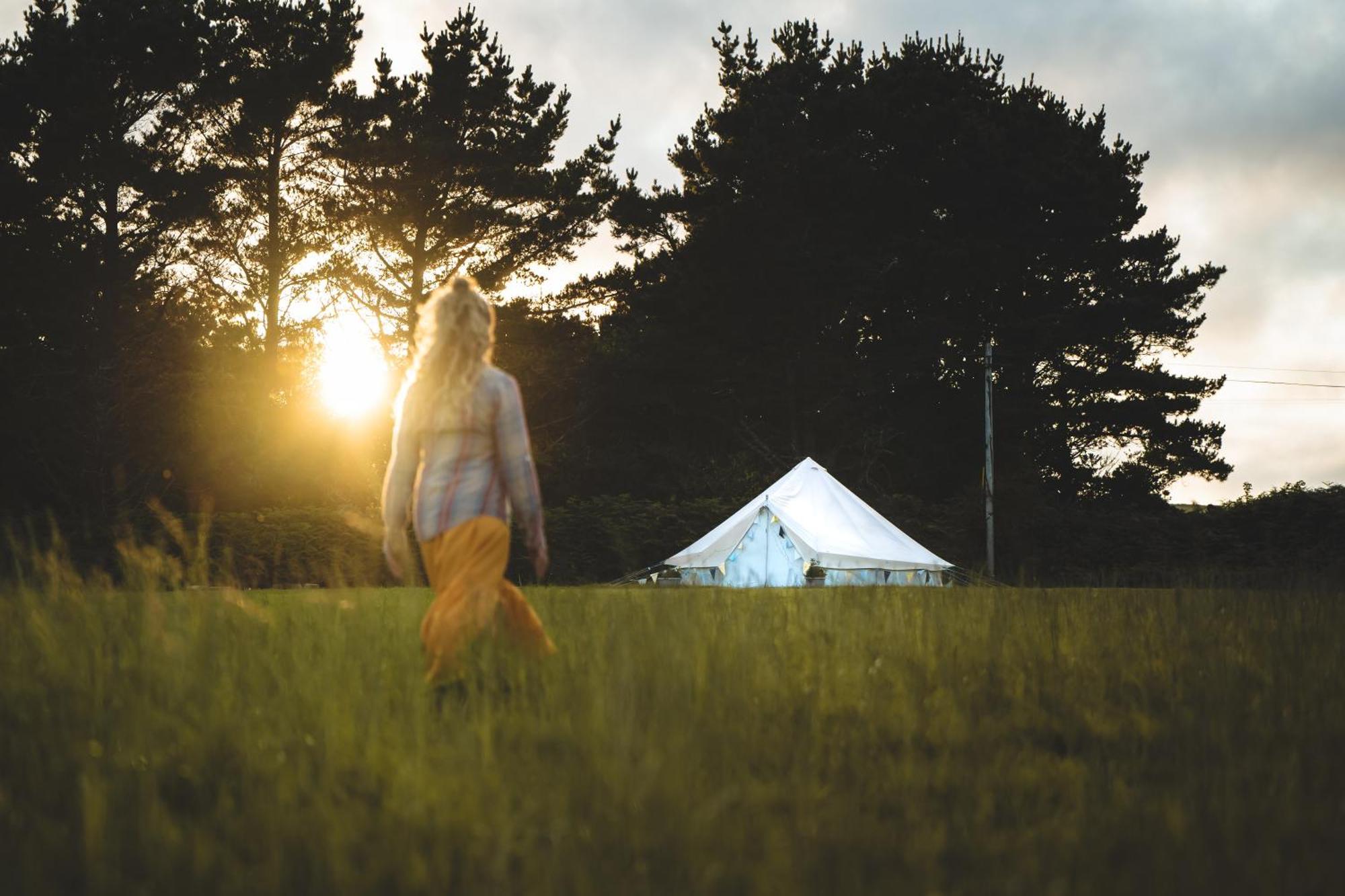 Trevena Cross Glamping & Camping Хелстон Экстерьер фото